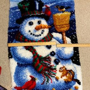 Christmas wall rug to hang